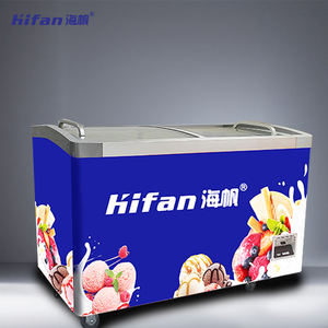 <span class=keywords><strong>Vitrina</strong></span> para Helados con Puerta Corrediza <span class=keywords><strong>de</strong></span> Cristal y Refrigerador con Congelador - Product Image 4