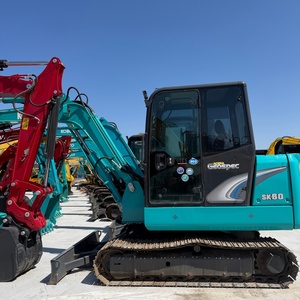 Miniexcavadora Usada Kobelco SK60 de Buena Calidad, Entrega Rápida a Nivel Global - Product Image 2