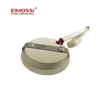 Projecteur d'urgence encastré au plafond 3W LED Lumière d'urgence vers le bas avec batterie de secours