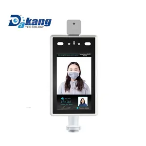 Dakang CCTV 얼굴 인식 액세스 제어 7 인치 IPS HD 디스플레이 체온 열 카메라
