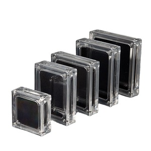 Đồ trang sức trong suốt Acrylic Loose đá quý hộp bộ nhớ bông đệm từ hộp đồ trang sức - Product Image 1