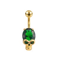 Piercing de nombril incurvé en acier inoxydable Freya avec zircon, forme cœur, pour femme, tendance, cadeau de mariage, bijou de piercing corporel
