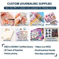 Hojas de Pegatinas Personalizadas de Alta Calidad, Papel Washi, Pegatinas con Fecha y Hora para Planificador y Diario