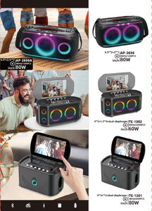 Enceinte sans fil portable haute puissance Factory Partybox pour événements et fêtes, enceinte de sol, home cinéma, karaoké, enceinte intelligente - Product Image 3