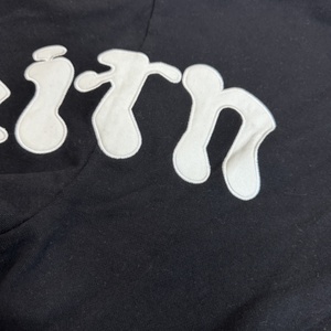 Sweat-shirt streetwear Topshow avec appliques personnalisées, lettres brodées, sweat-shirt oversize pour hommes - Product Image 3