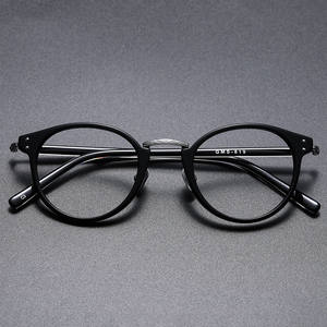 GMS819 티타늄 안경테 고품질 금색 은색 풀 프레임 안경테 남성용 - Product Image 4