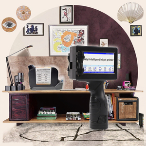 Di động cầm tay N5 máy in phun thông minh Màn hình cảm ứng cho quy mô nhỏ ngày sản xuất mã hóa kỹ thuật số đánh dấu Flex Chất liệu DX7 - Product Image 3