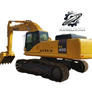 Excavatrice Komatsu 400-7 d'occasion, marque japonaise d'origine, 40 tonnes, sur chenilles en caoutchouc, grande taille, modèle 2023, godet de 2,0 m - Product Image 1