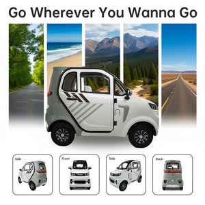 D0100HRIY28 Elektrikli Araba 4 Koltuk 101 200km Menzil LED Farlar Önden Çekişli Lityum Pil Manuel Klima - Product Image 2