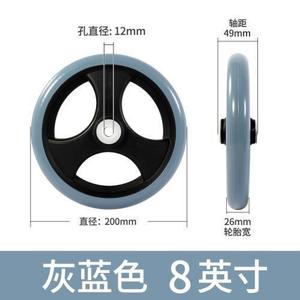Ruedas para Silla de Ruedas Kaiyang Phoenix de 6, 8, 12 y 16 Pulgadas, Neumáticos Sólidos de PU para Scooters de Movilidad - Product Image 4