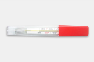 Termómetro Ecológico Galinstan Sin Mercurio, Certificado CE ISO, Preciso para Uso Oral, Rectal y Axilar, Termómetro de Vidrio No Tóxico - Product Image 5