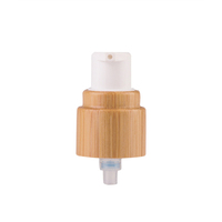 Botol Pompa Airless Bambu Kosong Grosir 15ml 30ml 50ml Kemasan Kosmetik Lotion Plastik Bening