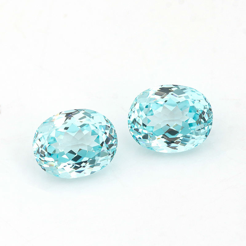 oval Paraiba gemstones