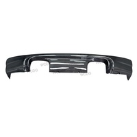 Diffuseur de pare-chocs arrière en fibre de carbone pour BMW E46 M3 1998-2004, style CSL, état neuf, kit carrosserie avec découpes pour l'échappement