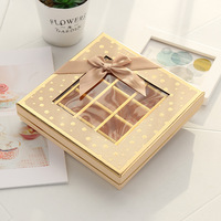 Großhandel 25-Fächer Schokoladenbox Anpassbare Leere Geschenkverpackung für Schokoladentrüffel und Pralinen zum Vorteilspreis