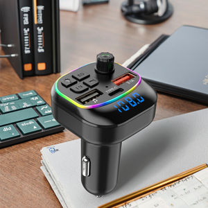 Transmisor FM para Coche M54 con Audio BT, Reproductor de MP3 para Automóvil con Doble USB, Autorradio, Llamadas Manos Libres y Cargador para iPhone 16 15 14 13 12 Pro Max - Product Image 2