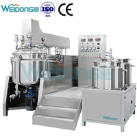 Machine à mélanger, émulsifier et homogénéiser les produits chimiques cosmétiques avec chauffage électrique à vapeur haute sécurité
