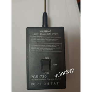 PROSTAT PCS-730 1 KV Electrostatic Charging Source Unit Module <b>Battery</b> <b>Operated</b> Used - Product Image 1