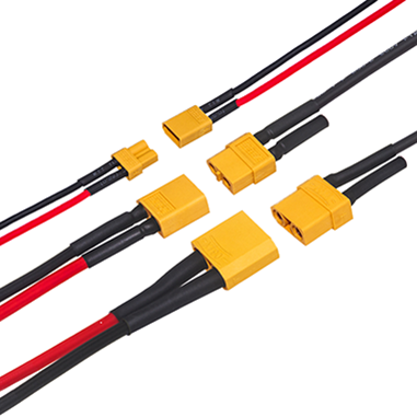 Custom XT60 XT30 XT9o Wire Harness for EV Battery Robot Drone Pure Copper 200mm 10V Cable Assembly OEM Manufacturer