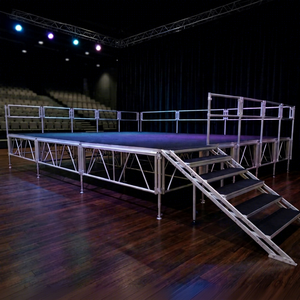 Aluminum <b>Frame</b> Stage Platform Adjustable Height 2m No Tools for Outdoor - Product Image 5