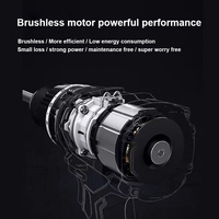 Perceuse à percussion sans fil sans balais, batterie lithium rechargeable, outil électrique à vitesse variable, couple élevé, professionnel, bricolage, OEM, garantie 3 ans