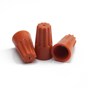 IQIHUI 250Pcs Wire Connector Twist Nuts Caps Screw <b>Terminals</b> Box Pack A0816 Series PC Material China Made - Product Image 5