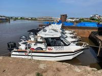 Bateau de pêche en aluminium insubmersible Gospel 20ft 6m