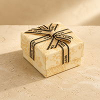 Juego de Cajas de Embalaje de Joyería de Papel Rígido Personalizadas con Bolsas de Regalo para Anillos, Pendientes, Collares y Pulseras al por Mayor