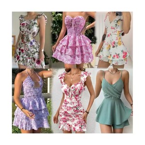 Venta Directa de Fábrica, Vestido Floral de Verano para Mujer, Ropa Sexy, Vestido Informal, Vestidos Largos de Moda para Mujer - Product Image 1