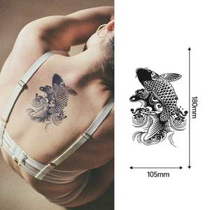 Eco Friendly Temporary <b>Tattoo</b> Sticker Waterproof Body Art Henna Style <b>Paper</b> Decal for Wholesale Party Festival Event Use - Product Image 5