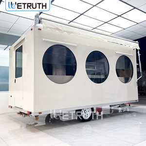 音乐节ce认证咖啡推车不锈钢ce认证移动厨房食品拖车 - Product Image 3