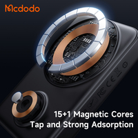 Mcdodo 146 15W Mini et Portable Smart Wireless Power Bank 10000mAh Portable avec support magnétique pour l'extérieur