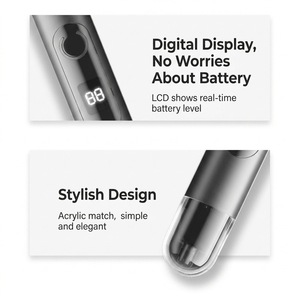 Mini-<span class=keywords><strong>tondeuse</strong></span> électrique portable noire à faible bruit, rechargeable par USB, pour l'épilation des <span class=keywords><strong>oreilles</strong></span> <span class=keywords><strong>et</strong></span> du <span class=keywords><strong>nez</strong></span>, vente en gros sur mesure - Product Image 5