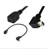 Kabel Mini USB Male Angled ke Mini USB Female Laris Terjual