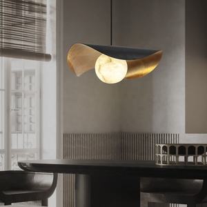 Semplice Post-moderna camera da letto luce di lusso High-End tavolo da Bar lampadario in marmo lampada a sospensione - Product Image 3