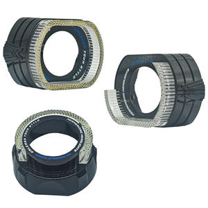 Couvre-phare LED de forme carrée avec design intégré Angel Eyes 5D, clignotant bicolore blanc jaune, 2,5/3 pouces - Product Image 6