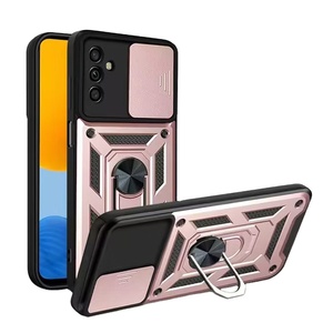 Funda para Teléfono Móvil <span class=keywords><strong>Samsung</strong></span> A52 A72 A20 con Ventana Deslizante Anticaídas, Protección Total, A12 A31 A73, Funda Protectora Magnética con Soporte A23 - Product Image 1