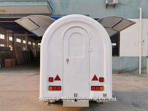 CE <strong>Proved</strong> Best Selling Fiberglass Camper Caravan/ Customized Mobile Fast Food Truck/ Hamburegr Ice Cream Coffee Camping Trailer - Product Image 5