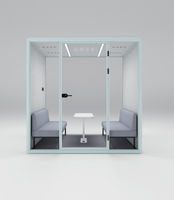 Cabine de musique acoustique pour téléphone Pod Audio Studio salle insonorisation étanche pour école bureau bâtiment hôpital et atelier utilisation