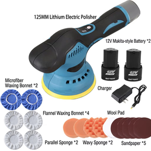 Car polishing machine, wireless small handheld lithium <b>battery</b> waxing machine, scratch repair machine, specialized polishing mac - Product Image 3