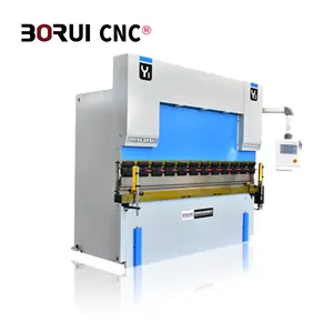 BORUI Cnc Bending Machine 100T/3200 Bending Machine for Iron Steel with E21 Controller New Product 2020 Sheet Provided Automatic