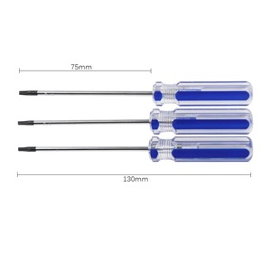 Profesional herramienta de apertura T8 T9 T10 magnético precisión de seguridad <span class=keywords><strong>Torx</strong></span> destornillador para XBOX 360 PS3 <span class=keywords><strong>PS4</strong></span> - Product Image 2