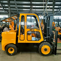 Montacargas Diésel de Alta Eficiencia de 4 Toneladas con Motor Mitsubishi, Capacidad de 4000 kg, Carretilla Elevadora Industrial con Certificación CE