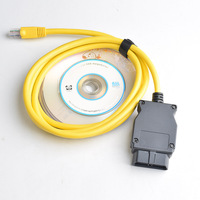 Cable de Interfaz OBD ENET a OBD para BMW Serie F, Codificación E-SYS, Función Oculta, Juego Completo con CD V50.3