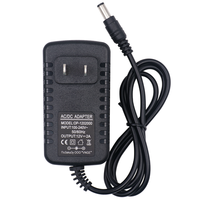 Adaptateur d'alimentation universel DC 12V 2A 24W, protection contre les surcharges, prises EU/US/UK/AU, Jack DC 5.5mm x 2.5mm pour caméra Portable