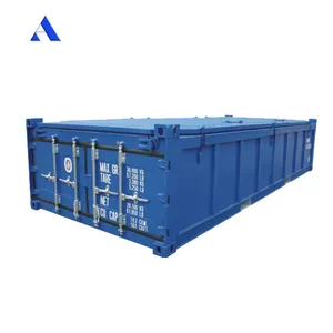 Half Height Hard 20ft Open Top Shipping Container With Wood Or Steel Flooring For Sale