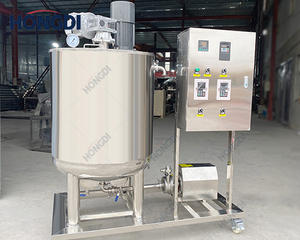 Cuve d'émulsification automatique en acier inoxydable de qualité alimentaire, mélangeur de liquides industriel 300L pour sauces, produits laitiers, boissons, cosmétiques - Product Image 6
