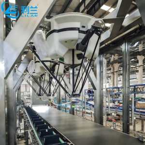 جهاز فك تشفير روبوت دلتا مخصص أوتوماتيكي للأكياس ونظام فرز الزجاجات غير المذبذب - Product Image 3