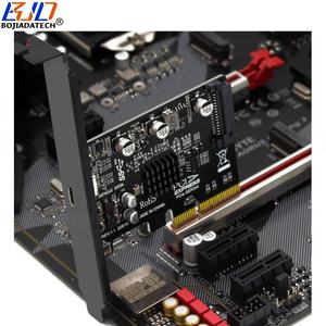 Escritorio PCI Express X4 PCI-E 4X a 20Gbps <span class=keywords><strong>USB</strong></span> 3,2 Adaptador de conector para el controlador Tarjeta de expansión <span class=keywords><strong>SATA</strong></span> 15Pin Power - Product Image 5