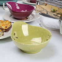 Petit bol réutilisable 4.5 pouces, saucière en mélamine avec oreilles, pour buffet, hôtel, restaurant